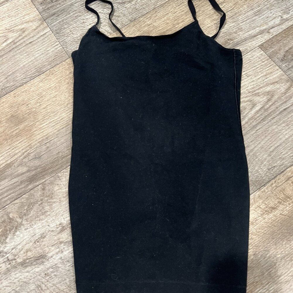Spanx small black tank top